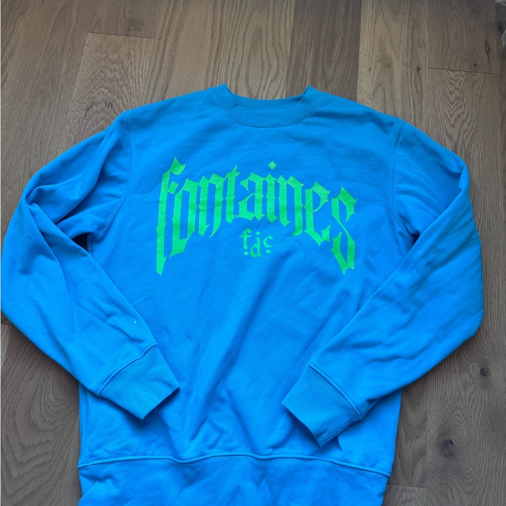 Fontaines DC Blue sweatshirt